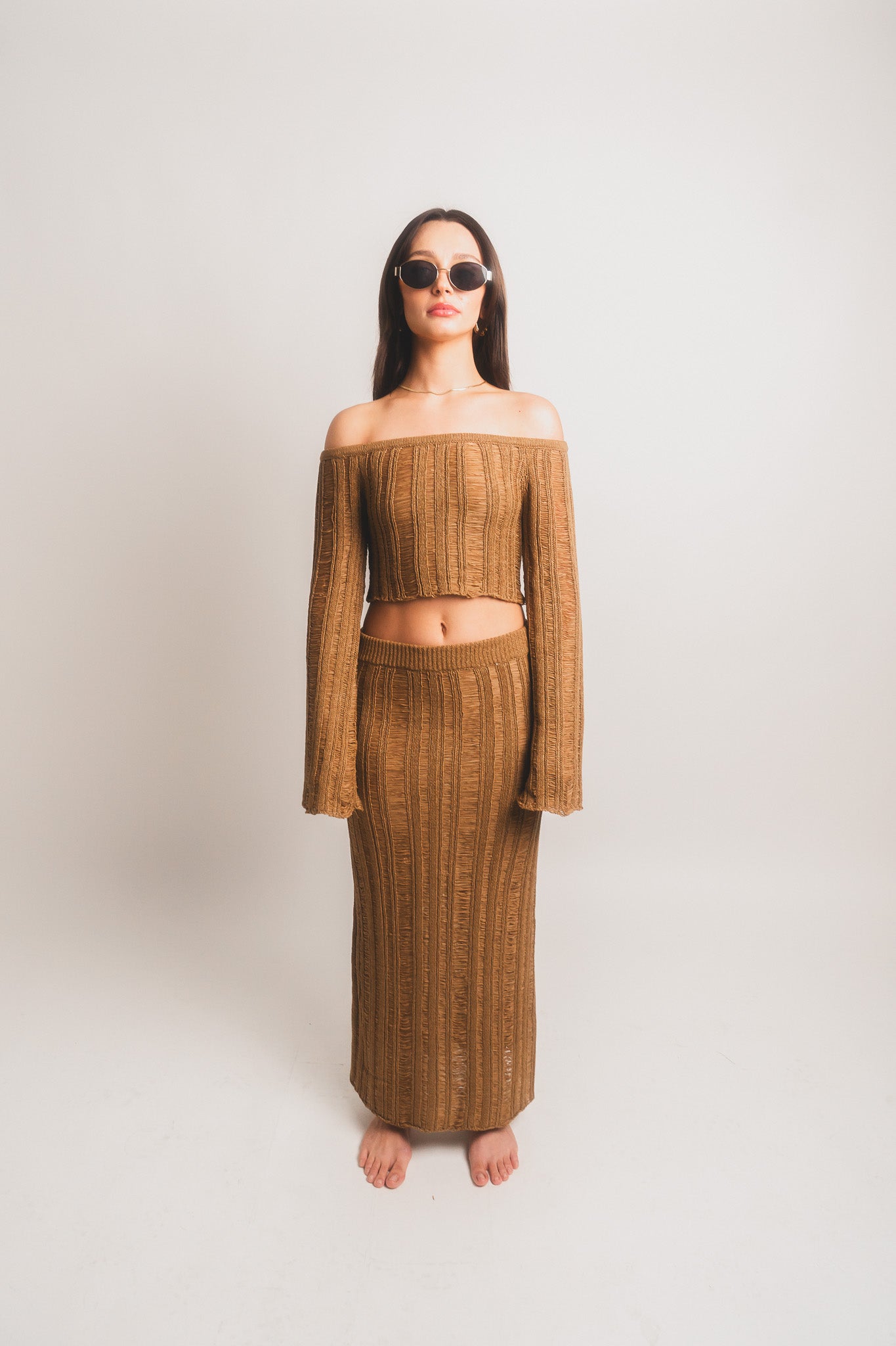 ARENA Knitted tip and skirt set